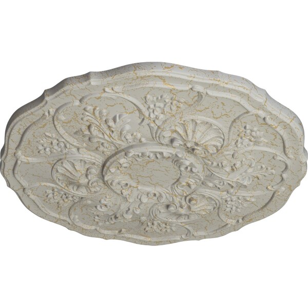 Cornelia Ceiling Medallion (Fits Canopies Up To 4), 22 1/2OD X 1 1/2P